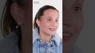 Alicia Vikander Reveals Her Favourite Album  ELLE UK [upl. by Aihgn982]