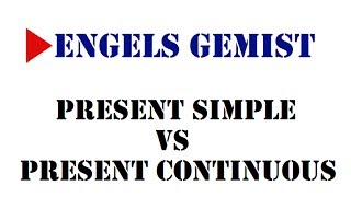 Present Simple vs Present Continuous [upl. by Nenad]