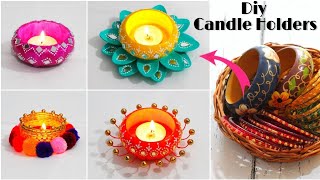 Diy Diwali Decoration ideas  4 Easy Diwali Home Decor Ideas  Diwali Craft Ideas [upl. by Tahmosh]