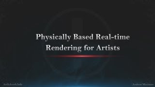 Physically Based Rendering for Artists [upl. by Aurelea]