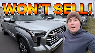 The Toyota Tundra They Are Having A TOUGH TIME Selling [upl. by Gladwin]