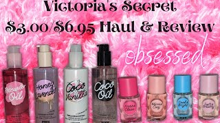 Victorias Secret 3695 Sale Haul  Reviewing The Body Oils victoriassecrethaul hygienehaul [upl. by Groscr590]