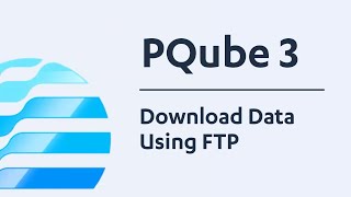 PQube 3 Power Analyzer How to Download Data Using FTP [upl. by Waddington909]