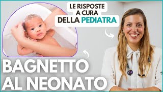 COME FARE il BAGNETTO al NEONATO [upl. by Kathryn]