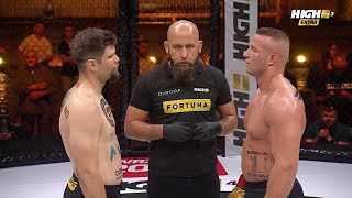 HIGH League 4 FREE FIGHT Denis quotBad Boyquot Załęcki vs Mateusz quotDon Diegoquot Kubiszyn [upl. by Oruam]