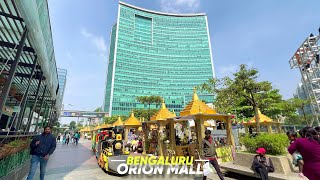 Orion Mall Bangalore Tour in 4K  Bengaluru  IT Capital of India [upl. by Noskcaj61]