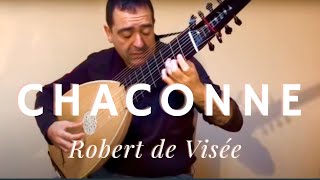 Chaconne by Robert de Visée played on the 14 course theorbo by Xavier DíazLatorre [upl. by Siseneg304]