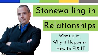 Stonewalling in Relationships  How to Fix It 🛠 [upl. by Htebazil571]