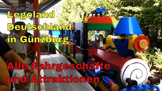 Legoland Deutschland in Günzburg  Achterbahnen im Freizeitpark  RANAusflugstipp für Familien [upl. by Adelric]