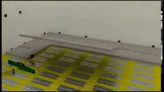 Install a sound proof under floor heating system with ScreedBoard in 1 minute [upl. by Mcnalley]