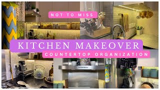 Indian Kitchen Makeover☑️ Extreme Kitchen Makeover amp Countertop Organization with Amazon haul [upl. by Ardnuas]