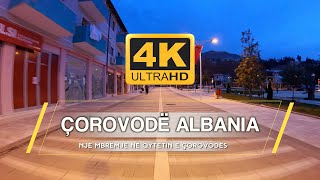 COROVODA ALBANIA  SKRAPAR ALBANIA 🇦🇱【4K】⁴ᴷ⁶⁰ Nje mbremje ne qytetin e Çorovodes [upl. by Merete]