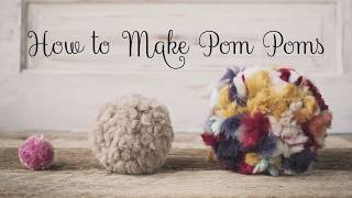 Clover Pom Pom Maker Tutorial [upl. by Assel476]