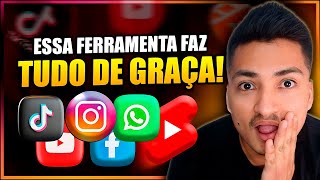 FERRAMENTA AUTOMÁTICA PARA FAZER CORTES DE VÍDEOS LONGOS para POSTAR NO YOUTUBE TIKTOK OU REELS [upl. by Farrish]