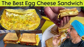 🥪 The Best Sandwich Egg Cheese Sandwich  How to Make Egg And Cheese Sandwich Recipe 🥪🥚🧀🍞 [upl. by Ader]