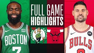 CELTICS at BULLS  FULL GAME HIGHLIGHTS  February 22 2024 [upl. by Adiaj]