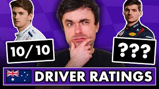 Our F1 Driver Ratings for the 2024 Australian Grand Prix [upl. by Retsam]