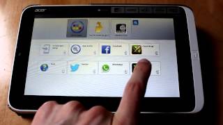 Acer Iconia W3 mit BlueStacks  Android Apps unter Windows 8 [upl. by Krystin]