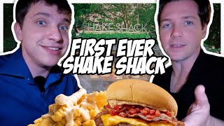 Shake Shacks Burger Review  New York Fast Food Review [upl. by Iridis132]