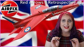 Yellow to Red The Folland Gnat  Red Arrows Retrospective 2  Airfix 172 [upl. by Tennos]