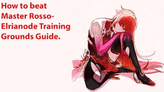 Elsword Elrianode training grounds guide How to beat Rosso [upl. by Amein]