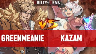 【GGST】GREENMEANIELEO vs KAZAMELPHELT ▰ Guilty Gear Strive  High Level Gameplay [upl. by Domash871]