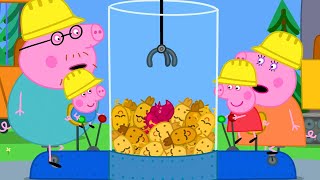 A Day At Digger World 🚧  Peppa Pig Full Episodes [upl. by Dannon]