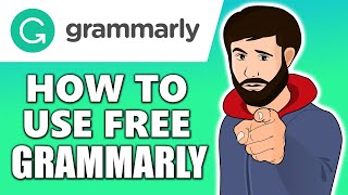 How to Use FREE Grammarly Extenstion for Beginners  Easy Grammarly Tutorial [upl. by Alyda]