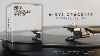 Vinyl Crackling Sound Effect Free Download [upl. by Felder]