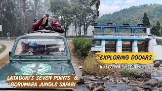 Exploring Dooars  Lataguris Seven Points amp Gorumara Jungle Safari [upl. by Ashly]