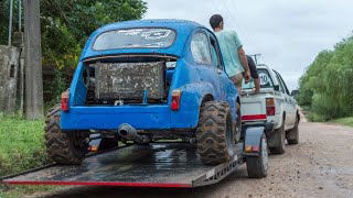 TRANSFORMACIÓN COMPLETA FIAT 600 DE RADIALERO EN UN AÑO  La Bolita Veloz  Radialero Random [upl. by Santos504]