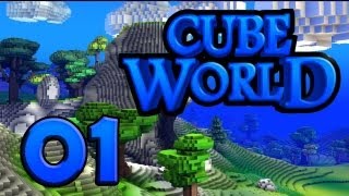 Cube World  Multiplayer Lets Play NL Ep 1 vechten zij aan zij [upl. by Britton]