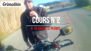 2ème cours moto  Permis  Cascades et rage [upl. by Acysej497]