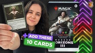 “Graveyard Overdrive” Precon Upgrade  Modern Horizons 3  The Command Zone 613  MTG EDH Magic [upl. by Hannan]