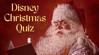 Fun Family Quiz  Disney Christmas Musicals 20 QampA [upl. by Rico141]