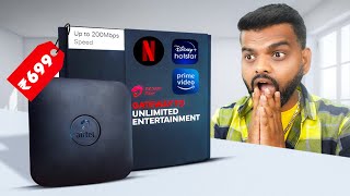 My Experience with Airtel Xstream Fiber  Unlimited Entertainment Box [upl. by Fogg]