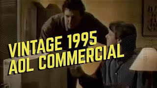 AOL commercial from 1995  quotI can even send email on the internetquot [upl. by Araes42]