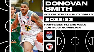 Donovan Smith 1 highlights  202223 Raiffeisen Flyers Wels Austrian Superliga [upl. by Brewster208]