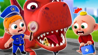 Trex Has a Toothache  Trex is Coming  Baby Songs  Kids Song amp Nursery Rhymes  Little PIB [upl. by Thacker]