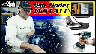 How to Install a Fish Finder  Pro Tips and Tricks for All Models [upl. by Acinat]