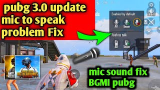 How to fix mic and speaker glitch in pubg mobile l mic glitch in BGMI l 32 update mic speaker sound [upl. by Leksehcey482]