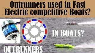 3 Reason why few RC Race Boats use Outrunner Motors [upl. by Mimajneb721]