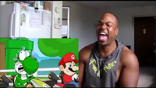 Racist Mario REACTION [upl. by Yhpos]