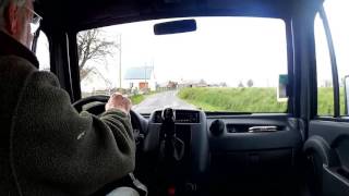 driving the Aixam van in rural Normandy [upl. by Canning726]