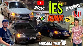 3 İES LE İZMİR PİYASASI YUNUSUN YANINA GİDİYORUZ izmir berkcakmak honda ies [upl. by Ainolopa]