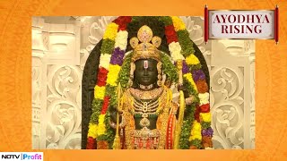 First Video Of Ram Lalla Idol At Ayodhya Ram Mandir  Ayodhya Ram Mandir Video [upl. by Idnahs]