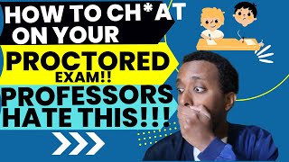 HOW TO CHT amp GET AN A ON ANY ONLINE PROCTORED EXAM  EXAM HELP TOUR [upl. by Kimberly]