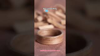 Bentwood Ring  Ashwood Ring mensweddingrings ring woodring weddingband menring [upl. by Enajaras871]