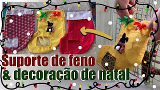 COMO FAZER UM SUPORTE PARA FENO TEMÁTICO DO NATAL 🎄 [upl. by Qahsi924]