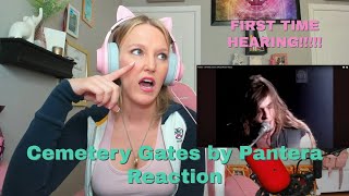 First Time Hearing Cemetery Gates by Pantera  Suicide Survivor Reacts [upl. by Nylazor849]